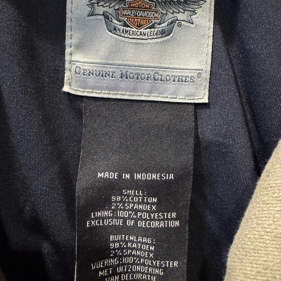 Harley-Davidson Motorcycle Medium Weight Embroidered Jacket Woman’s Size M - Picture 9 of 9